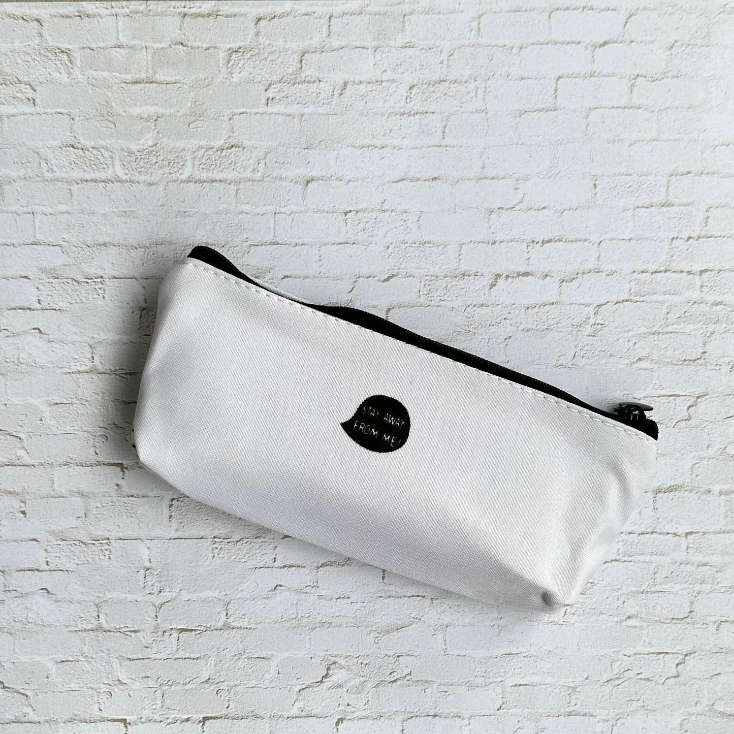 Striped Cactuses Makeup Cosmetics Pencil Case Zip Pouch