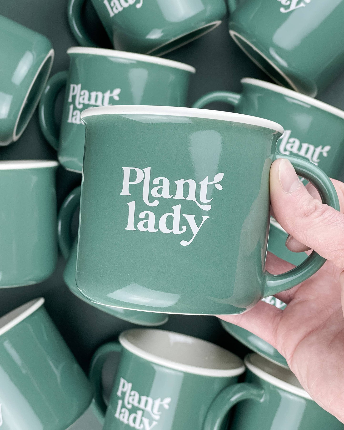 Plant Lady Ceramic Coffee Mug
