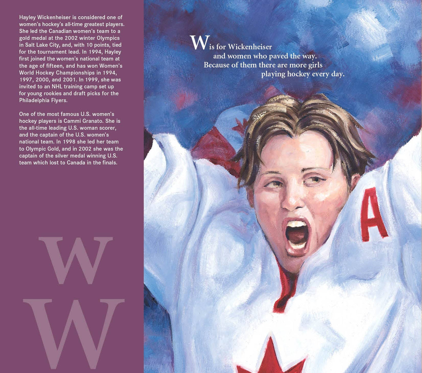 Z is for Zamboni: A Hockey picture book