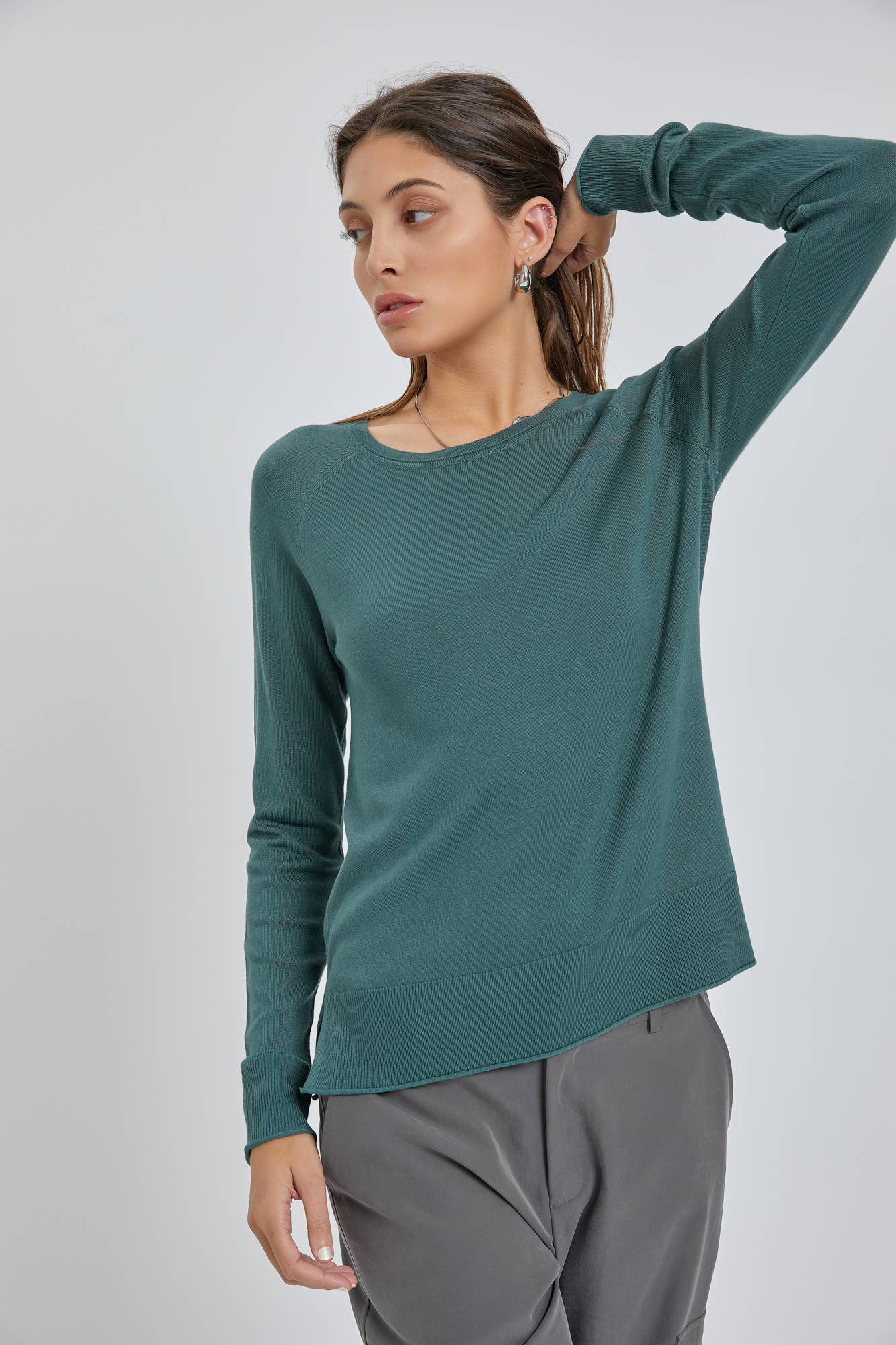 The Camille Sweater: Small / Cobalt