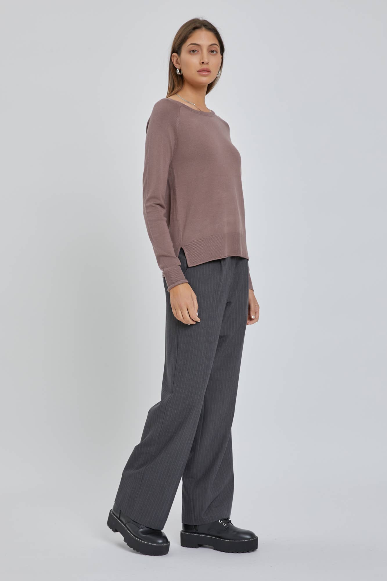 The Camille Sweater: Small / Cobalt