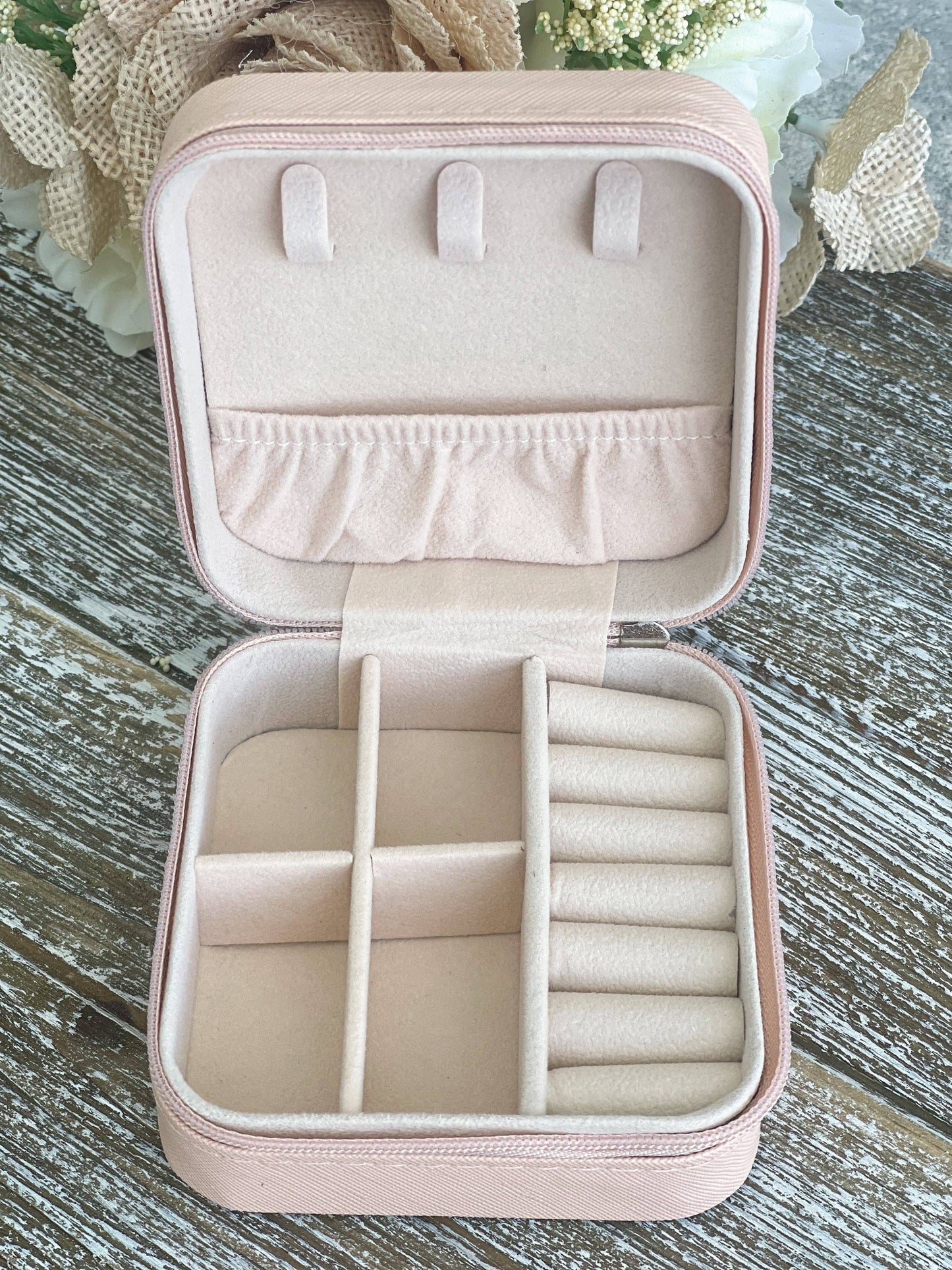 Travel Jewelry Box "Pink"