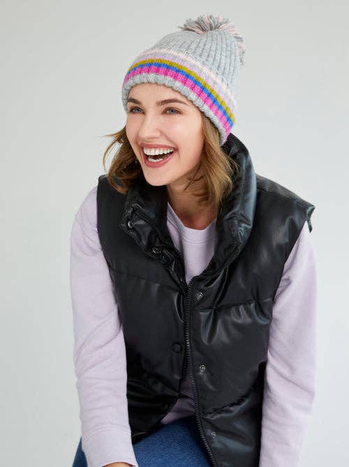 RONEN HAT: Grey