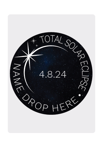 Solar Eclipse Magnet