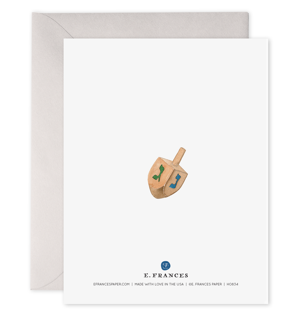 Colorful Menorah (Boxed Set of 6) | Hanukkah Chanukah Card: 4.25 X 5.5 INCHES