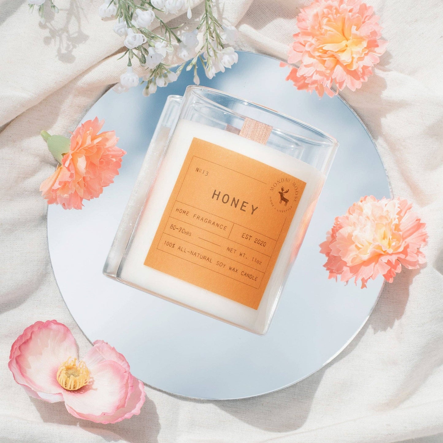 Sun Candle N. 13 (Honey, 11 oz.)