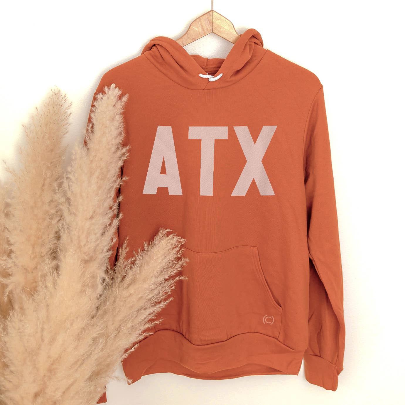 FLEECE HOODIES - Must Customize Code: Medium / Heather Navy