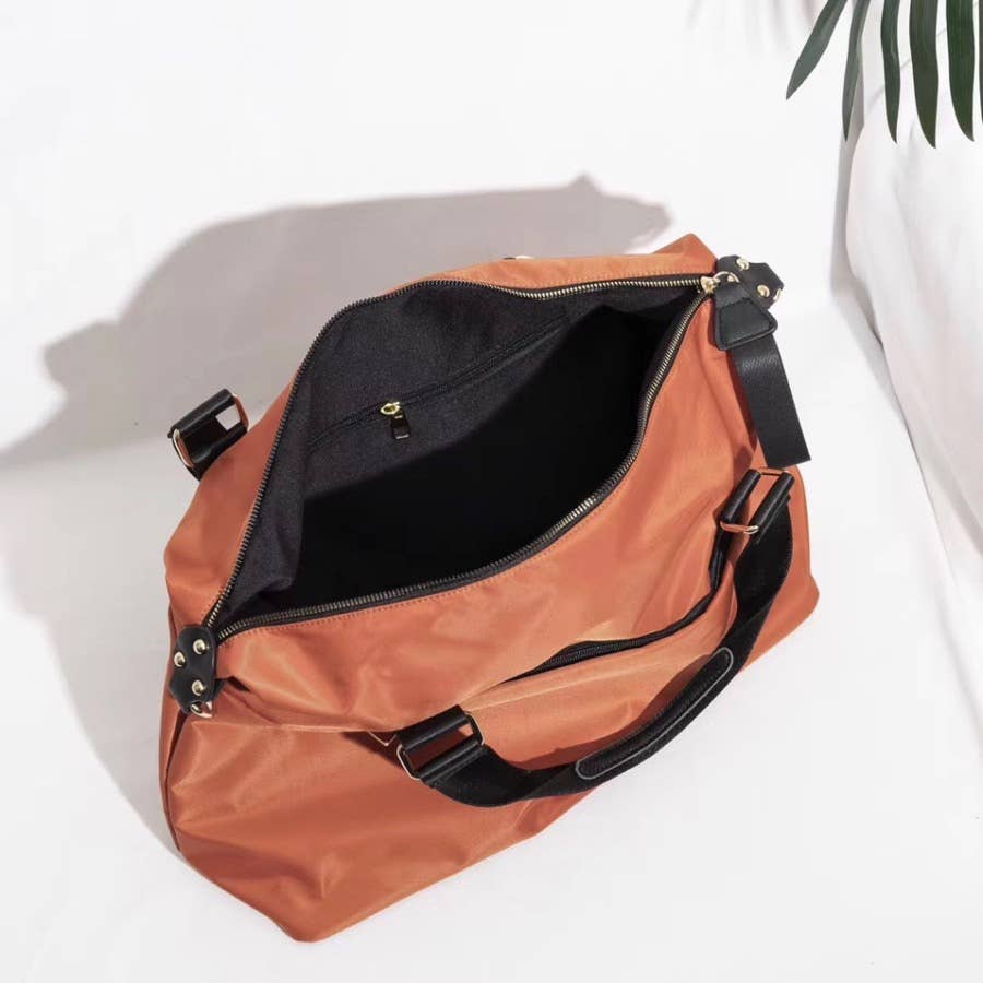 Nylon Travel Bag: Paprika