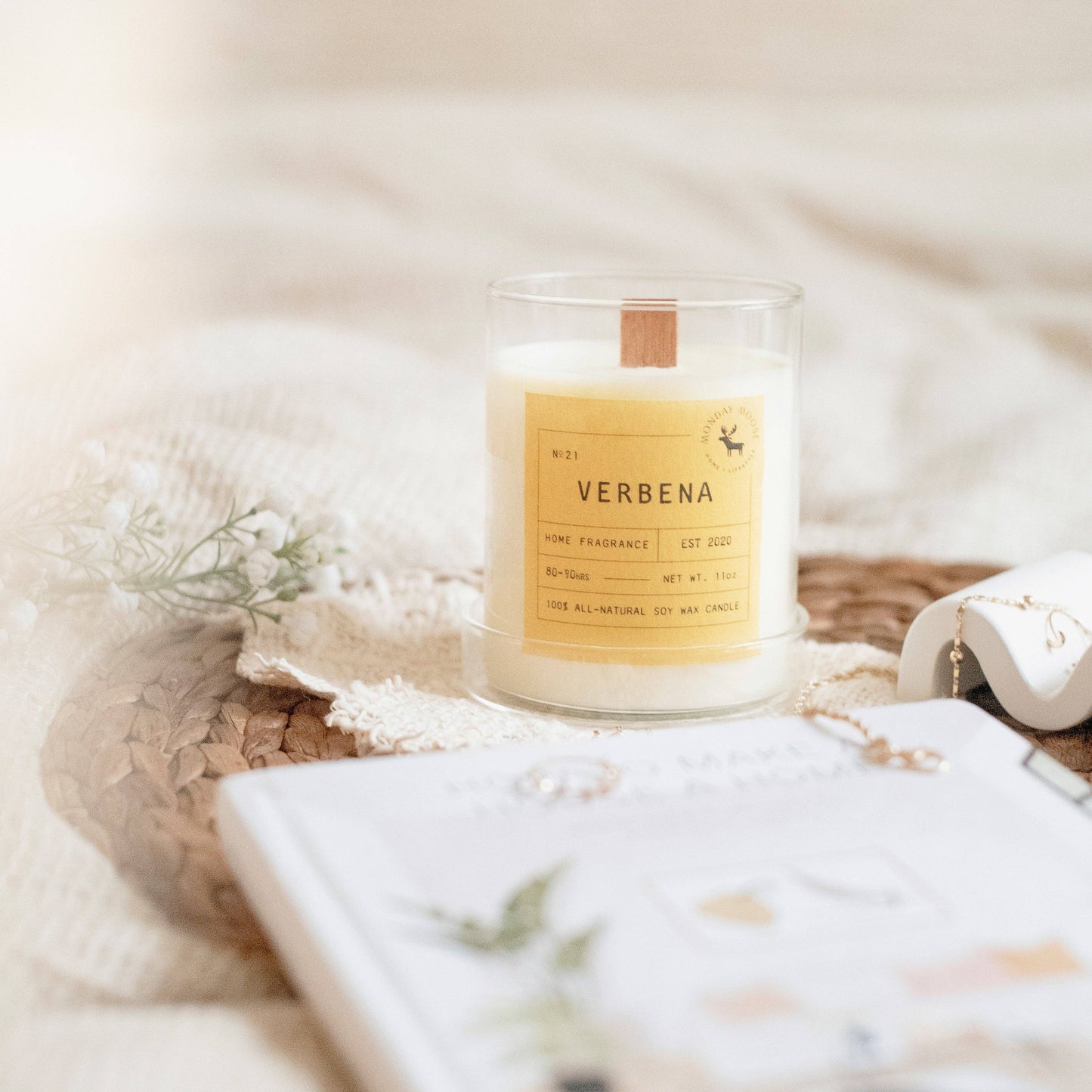 Sun Candle N. 21 (Verbena, 11 oz.)