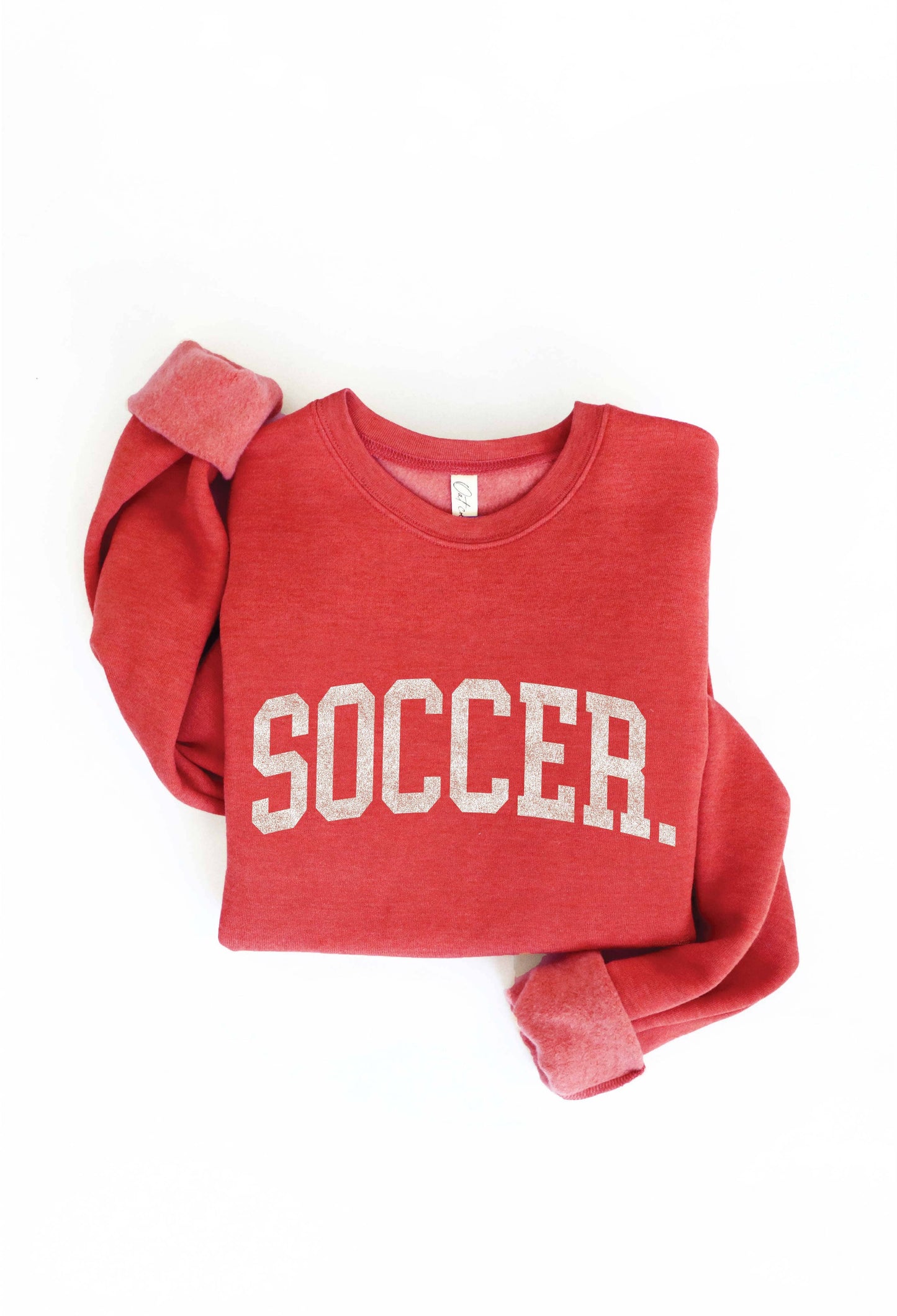 SOCCER Graphic Sweatshirt: L / DARK GREY