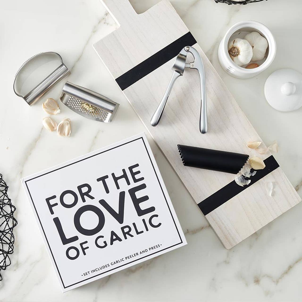 Garlic Lover Book Box - For The Love Of Garlic