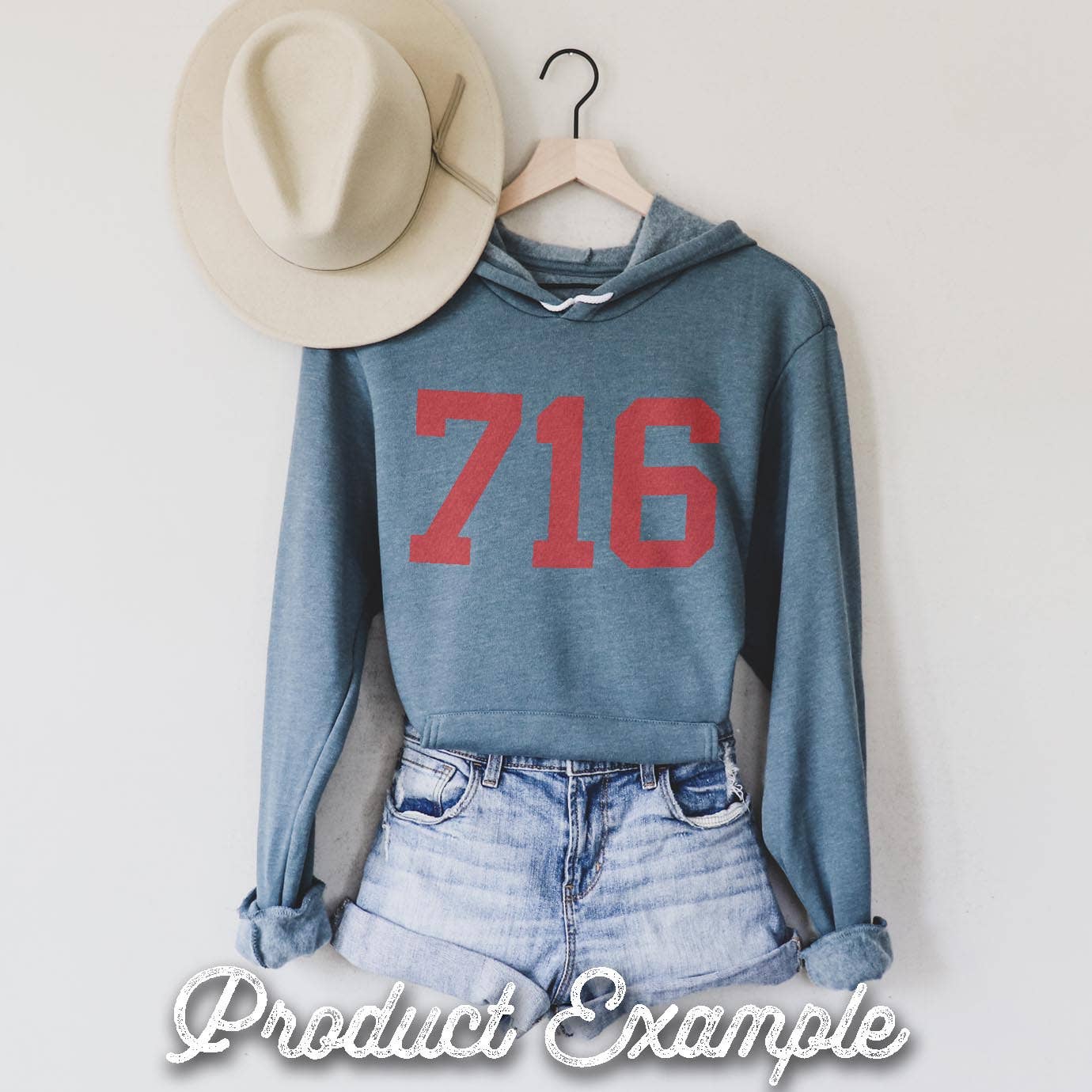FLEECE HOODIES - Must Customize Code: Medium / Heather Navy