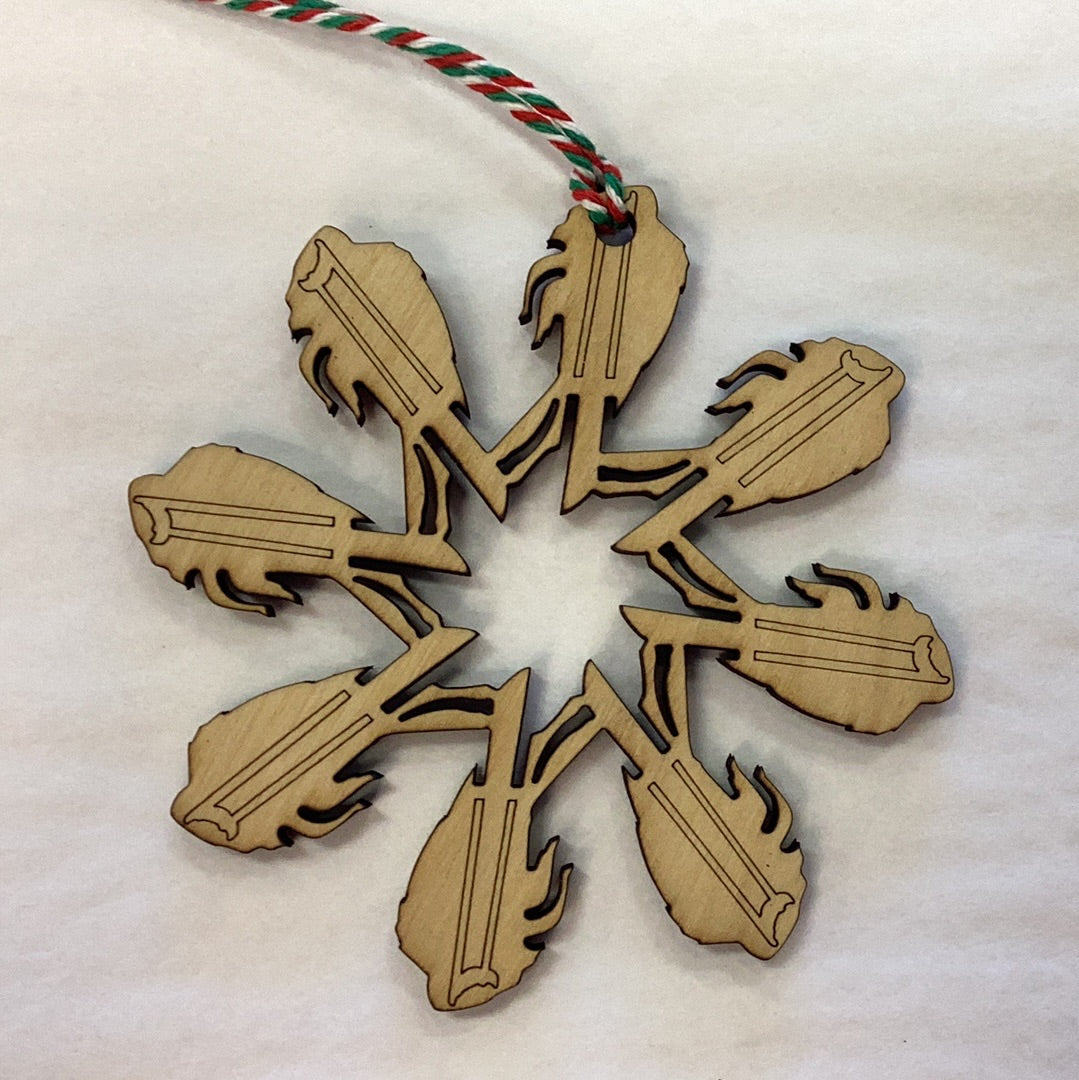 Wood ornaments