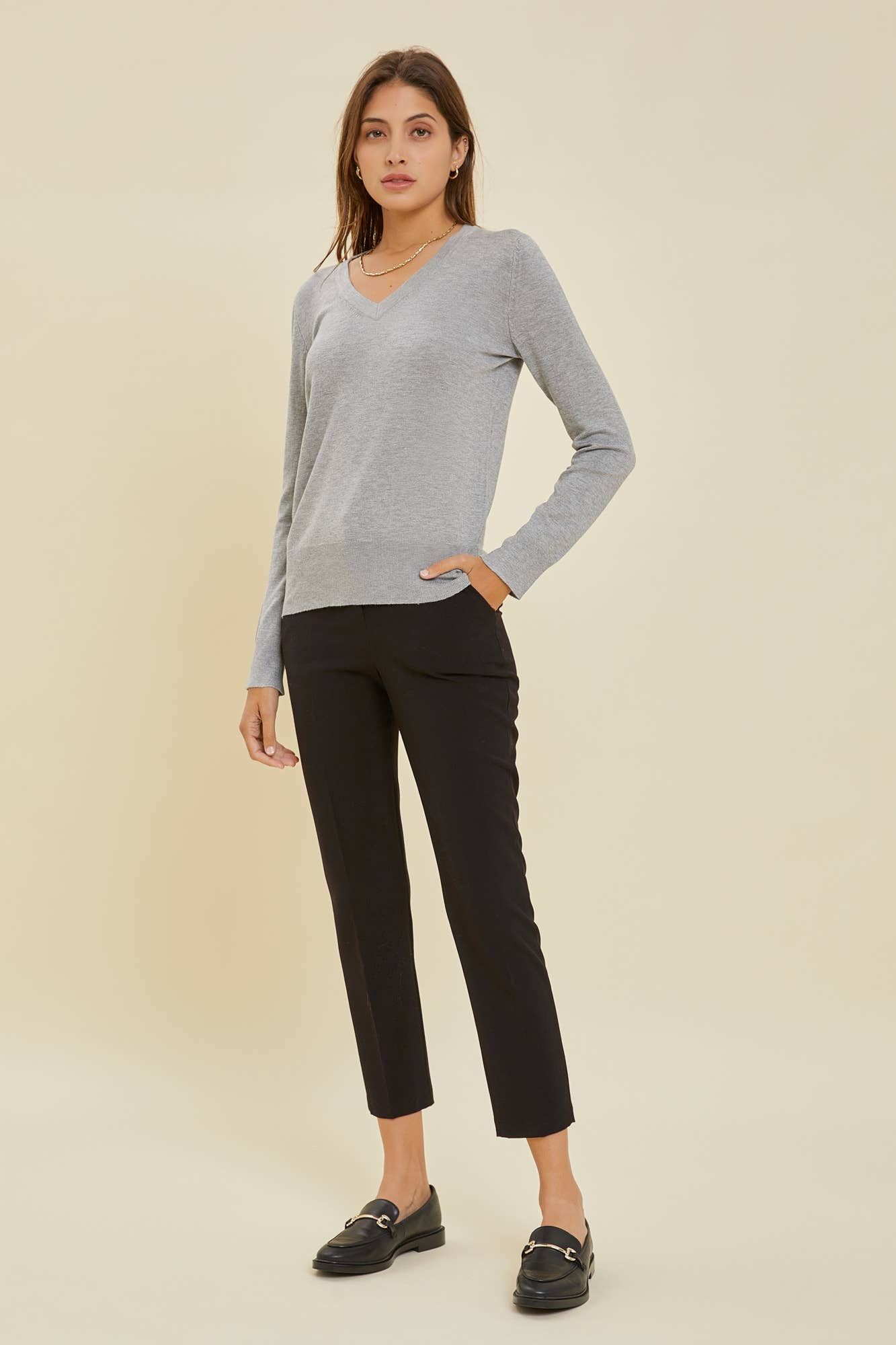 The Vera Sweater: Magenta / Small