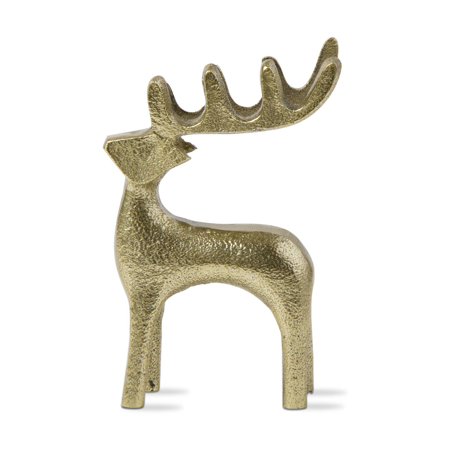 Reindeer Silhouette Figurine small - Gold