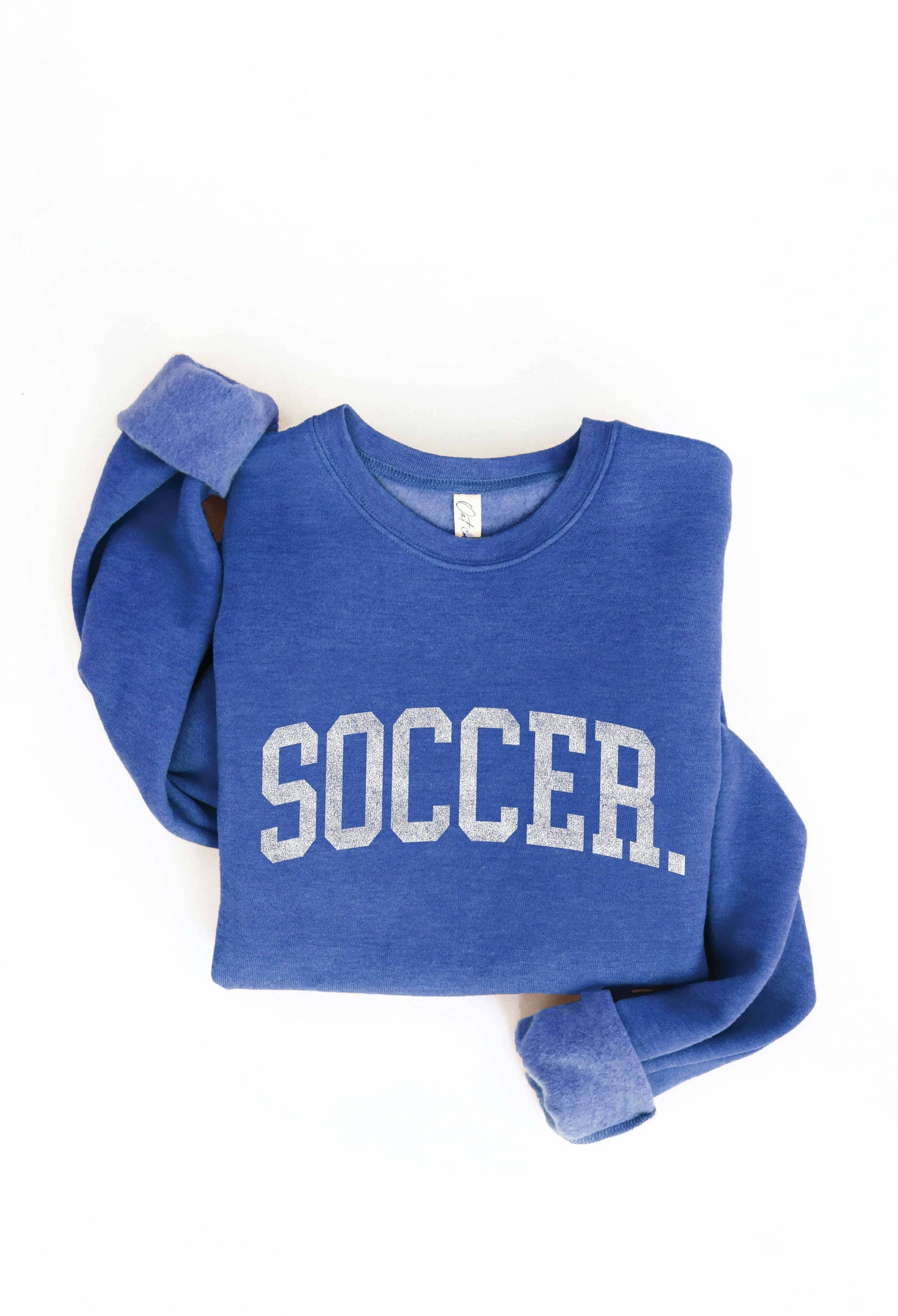 SOCCER Graphic Sweatshirt: L / DARK GREY