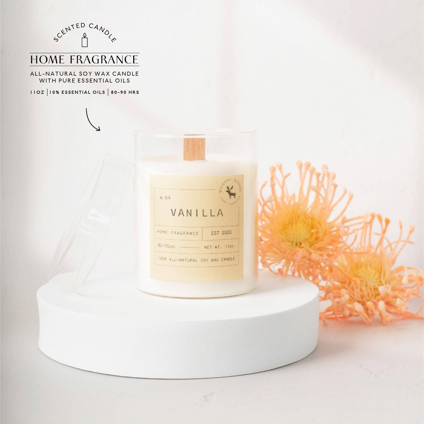 Sun Candle N. 94 (Vanilla, 11 oz.)