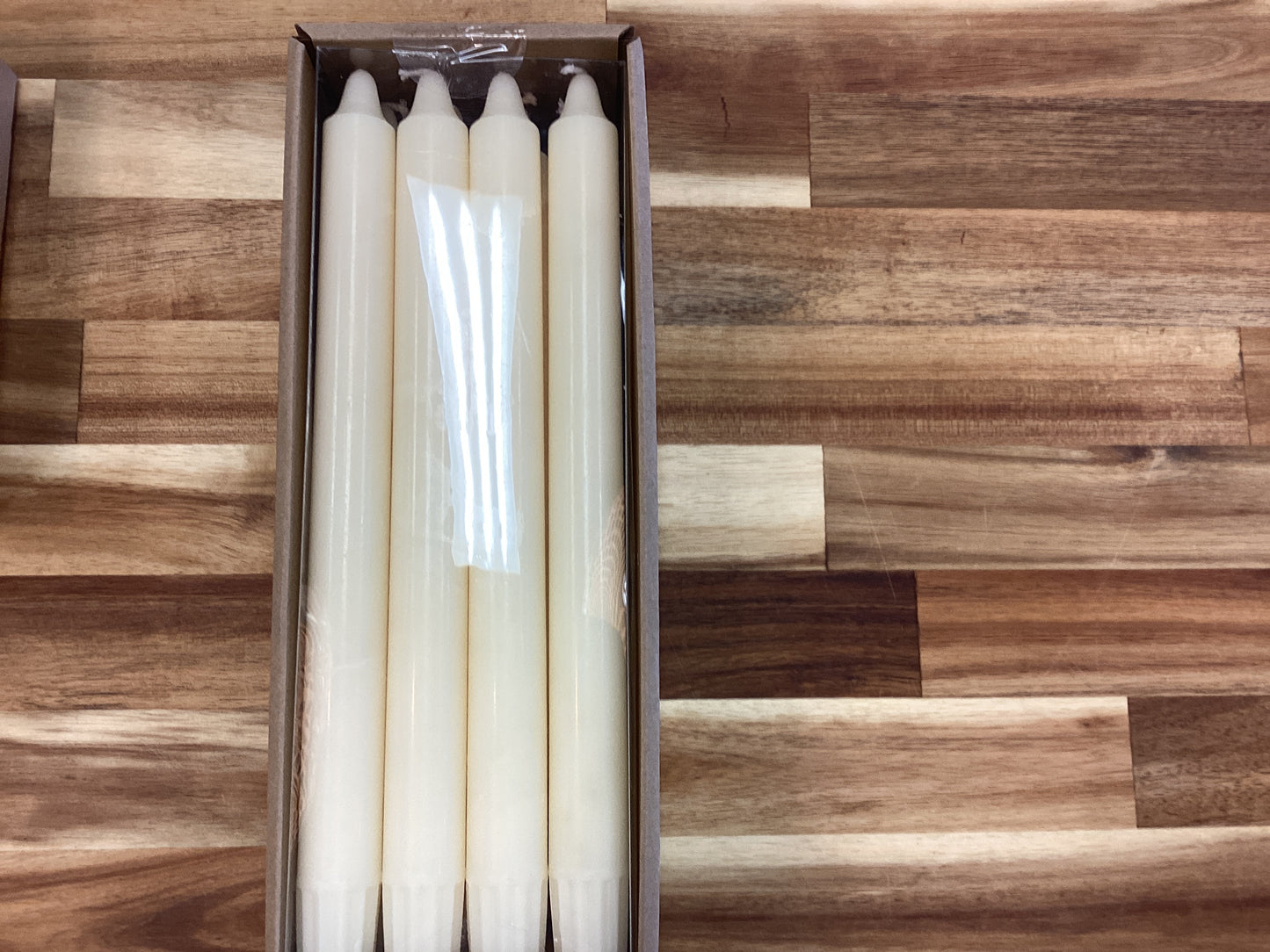 Unscented taper candle sticks 10” set of 12