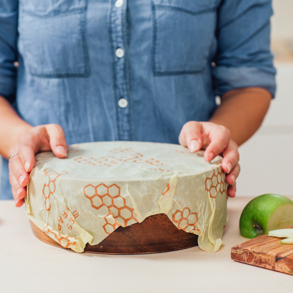 Bee's Wrap - Large Wrap - Honeycomb Print