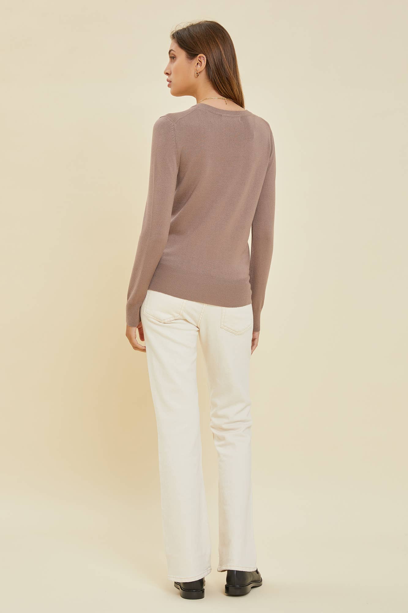 The Vera Sweater: Magenta / Small