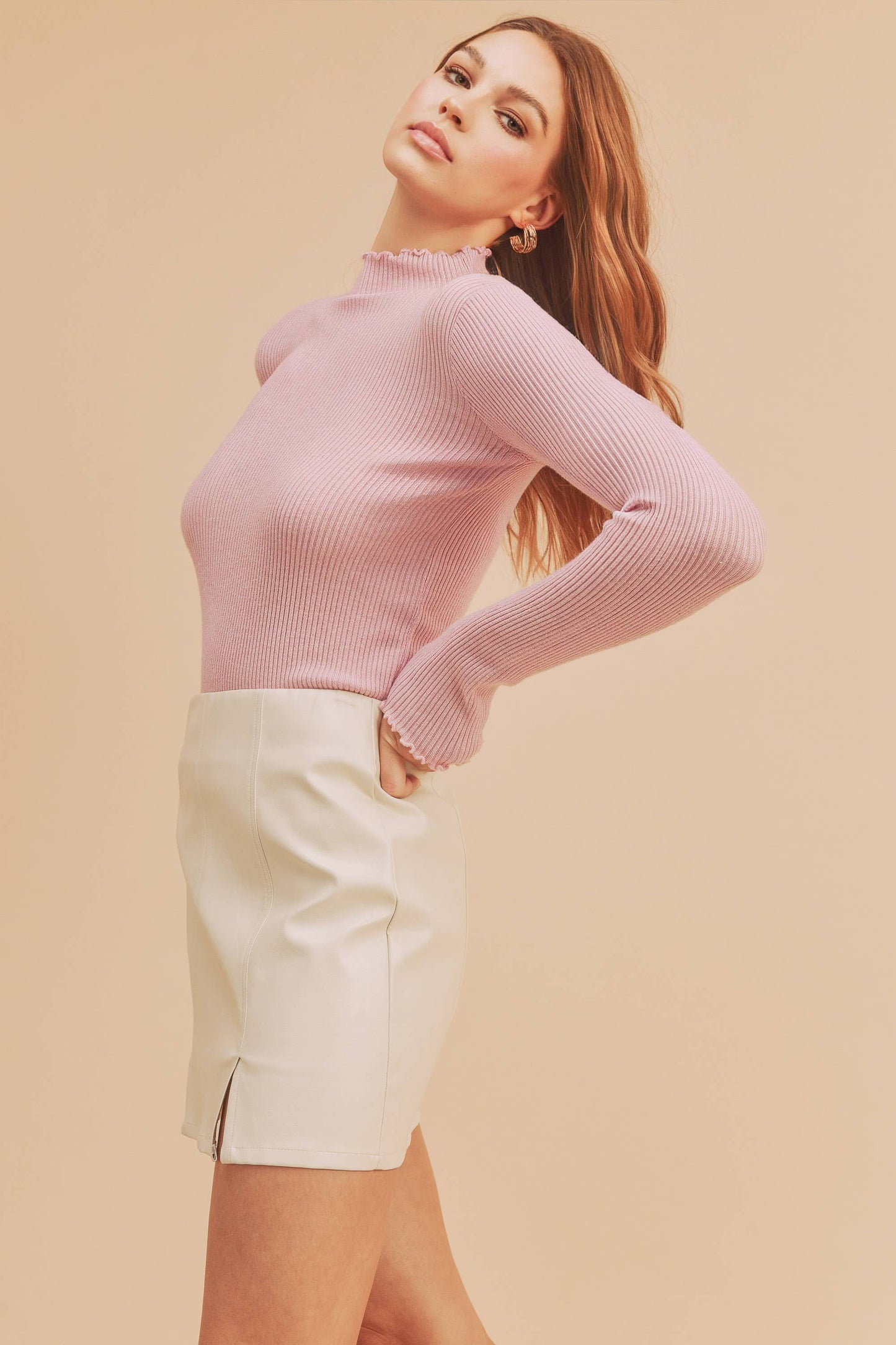 344BN Marcey Sweater: S / Knit / Cobalt