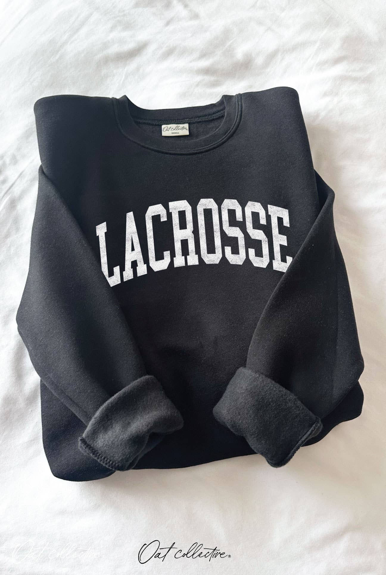 LACROSSE Sweatshirt: XL / DARK GREY