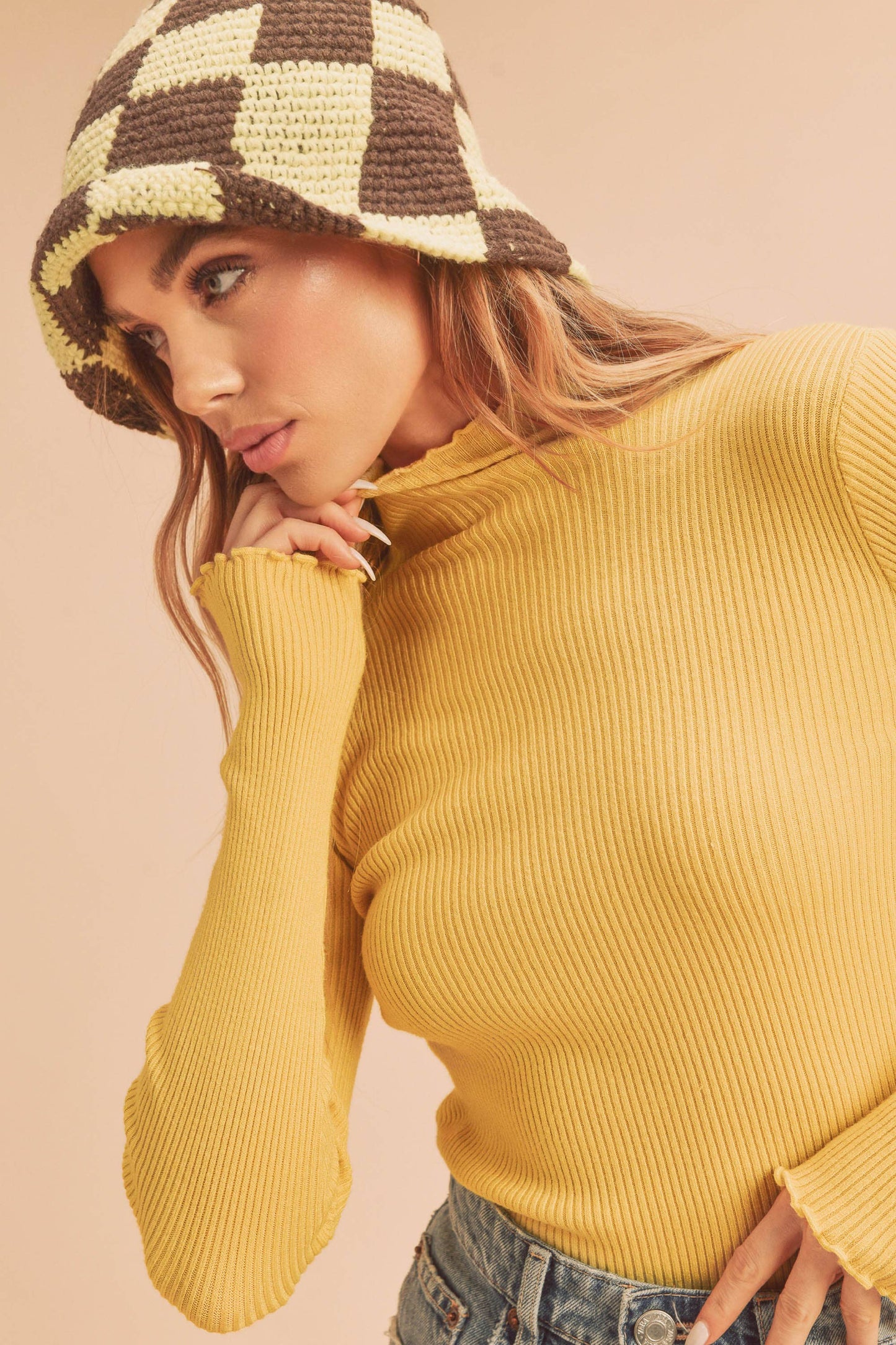 344BN Marcey Sweater: S / Knit / Cobalt