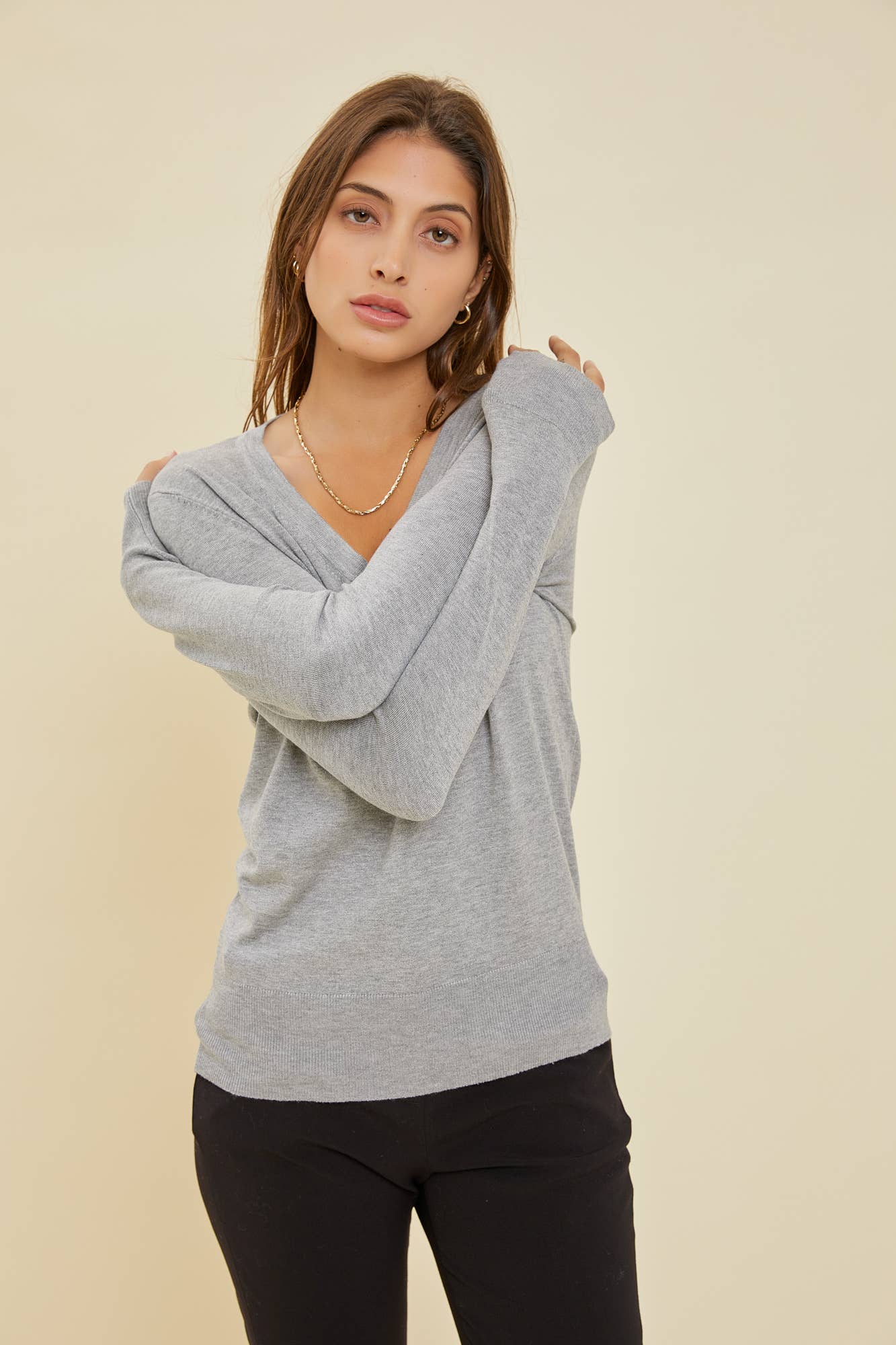 The Vera Sweater: Magenta / Small