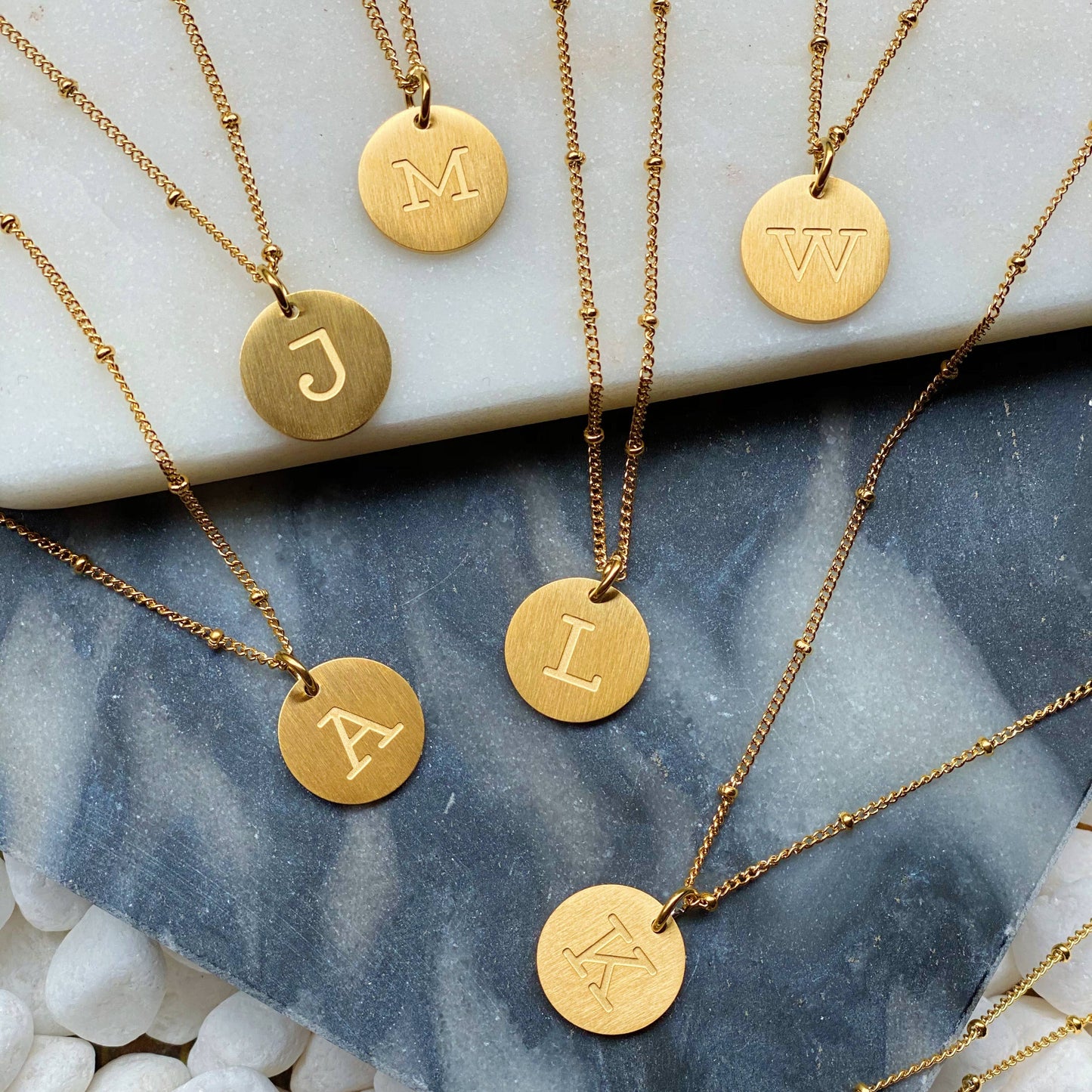 Ellison + Young: Initial Necklace: T