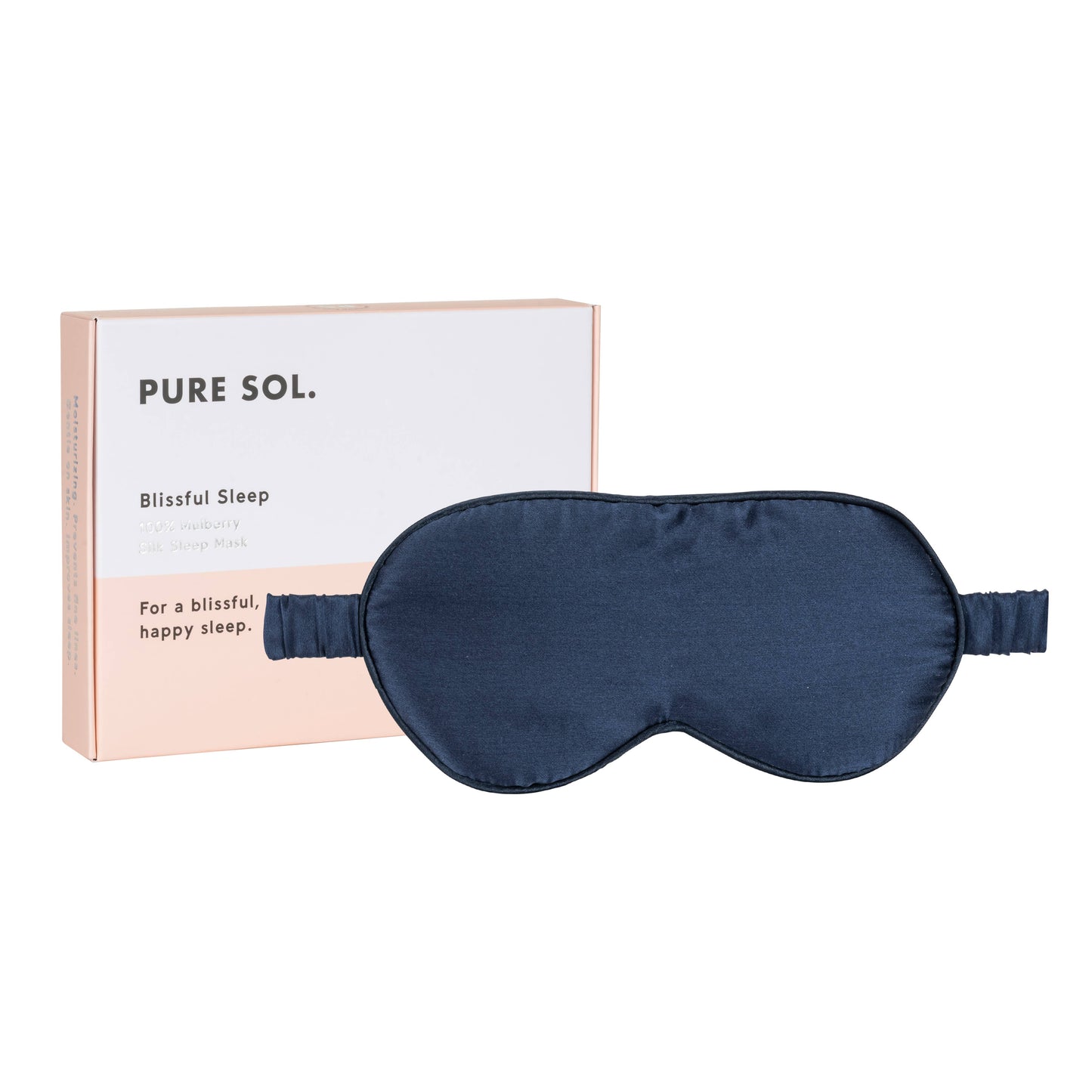 Mulberry Silk Eye Sleep Eye Mask - Silk Sleep Mask: Charcoal