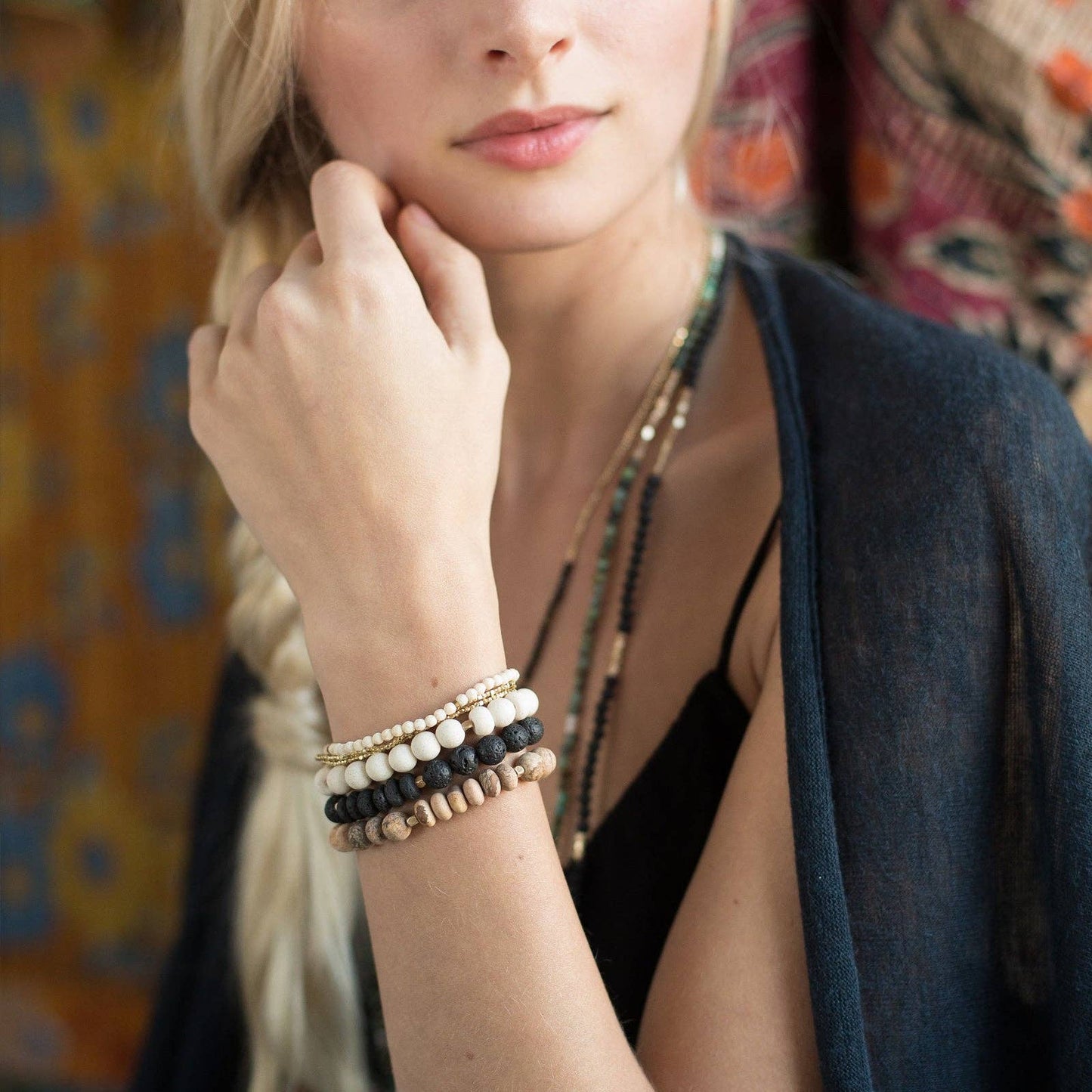 Labradorite Stone Bracelet - Stone of Magic