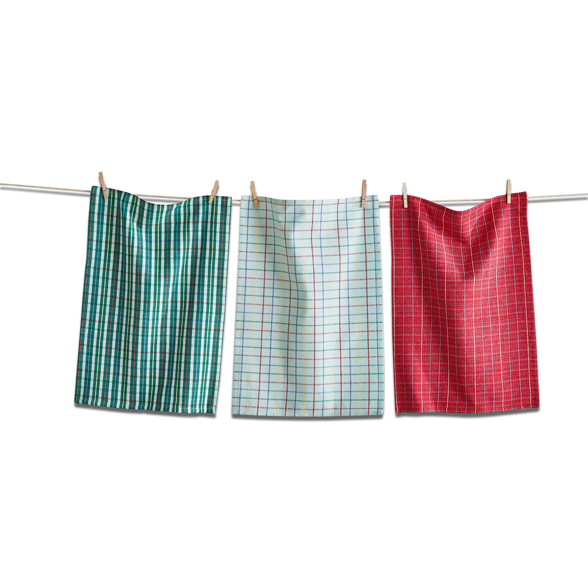 Christmas Joyous Dishtowel Set of 3 - Multi