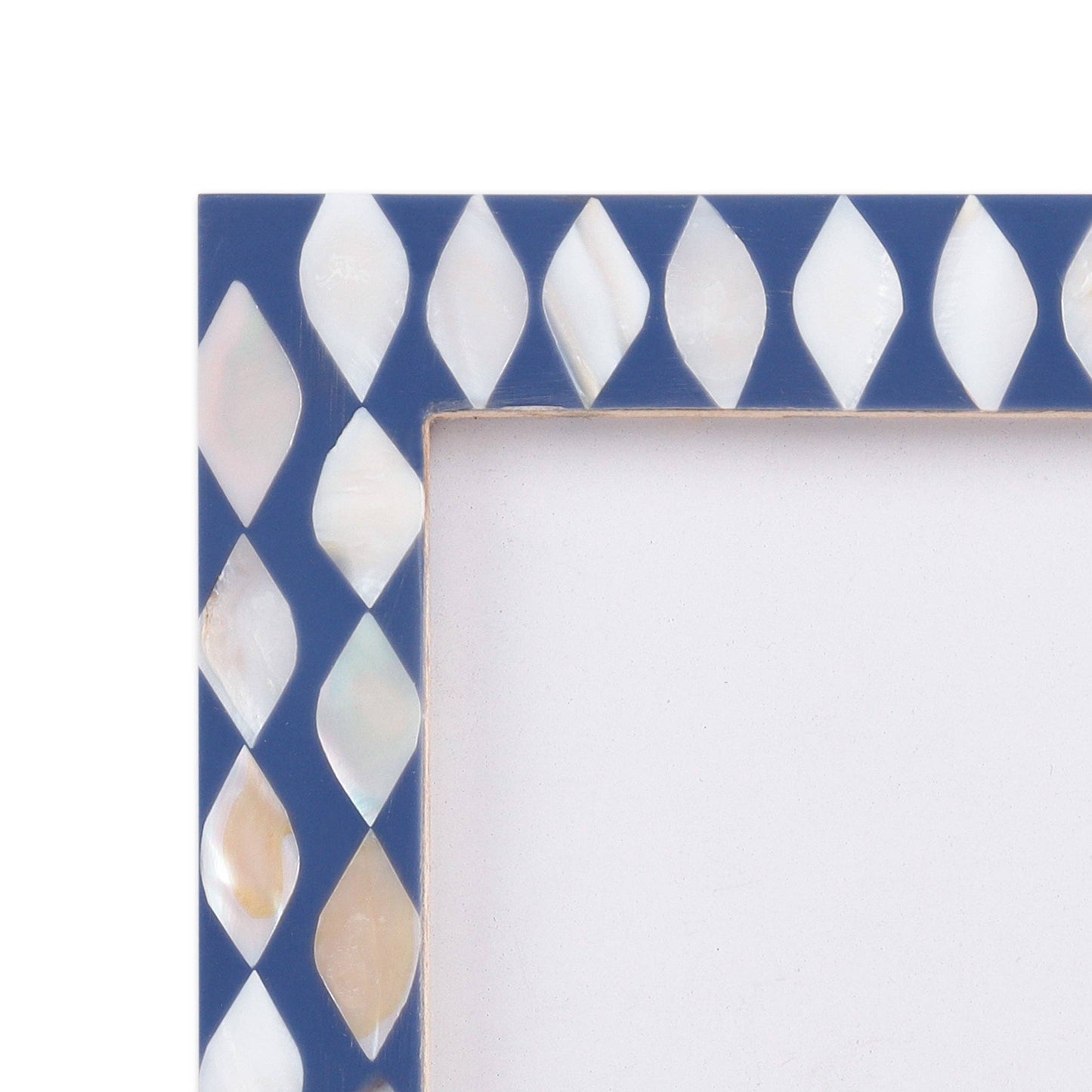 Photo Frame Avant Drops Collection Blue & White 4x6 Inch: 4x6
