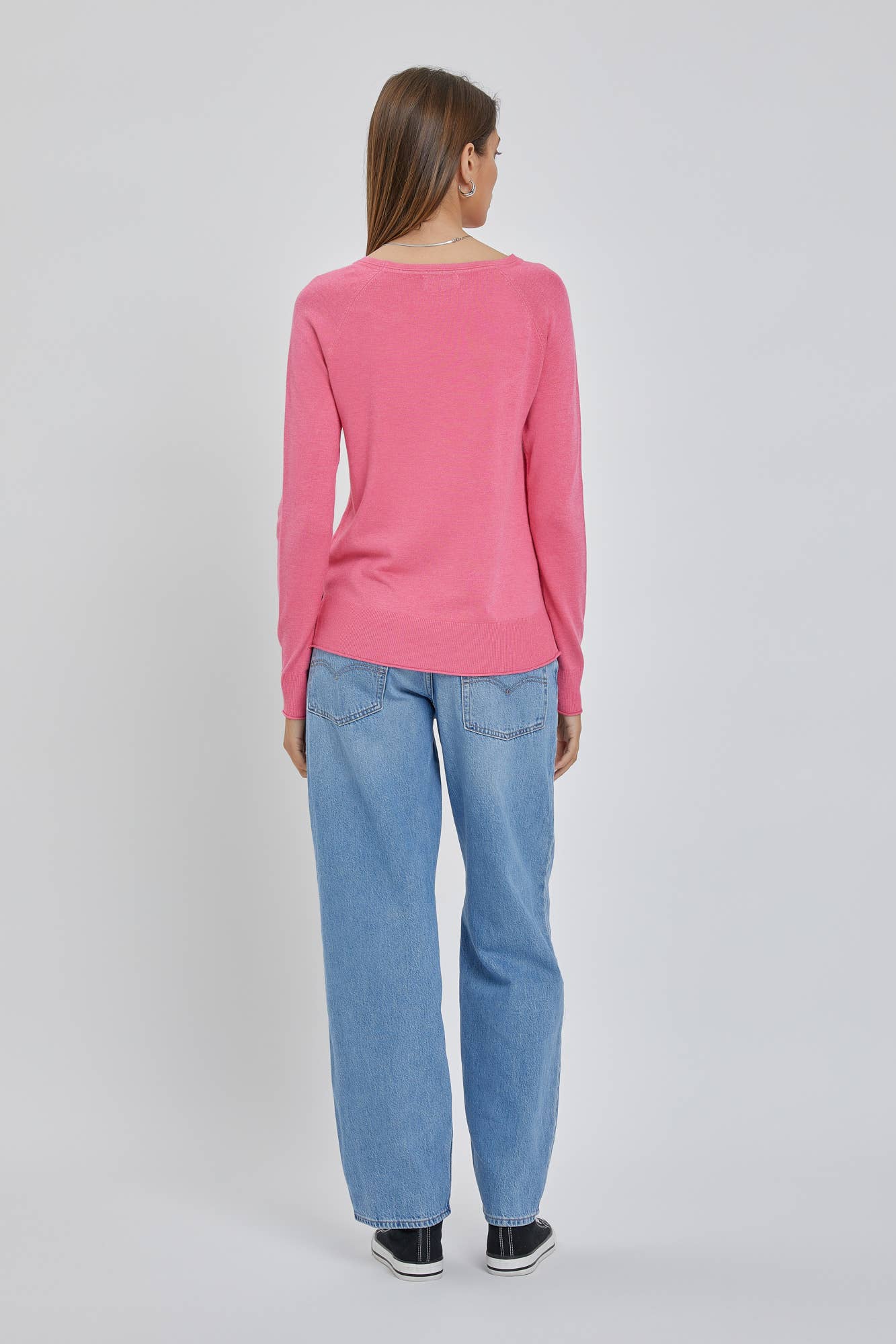 The Camille Sweater: Small / Cobalt