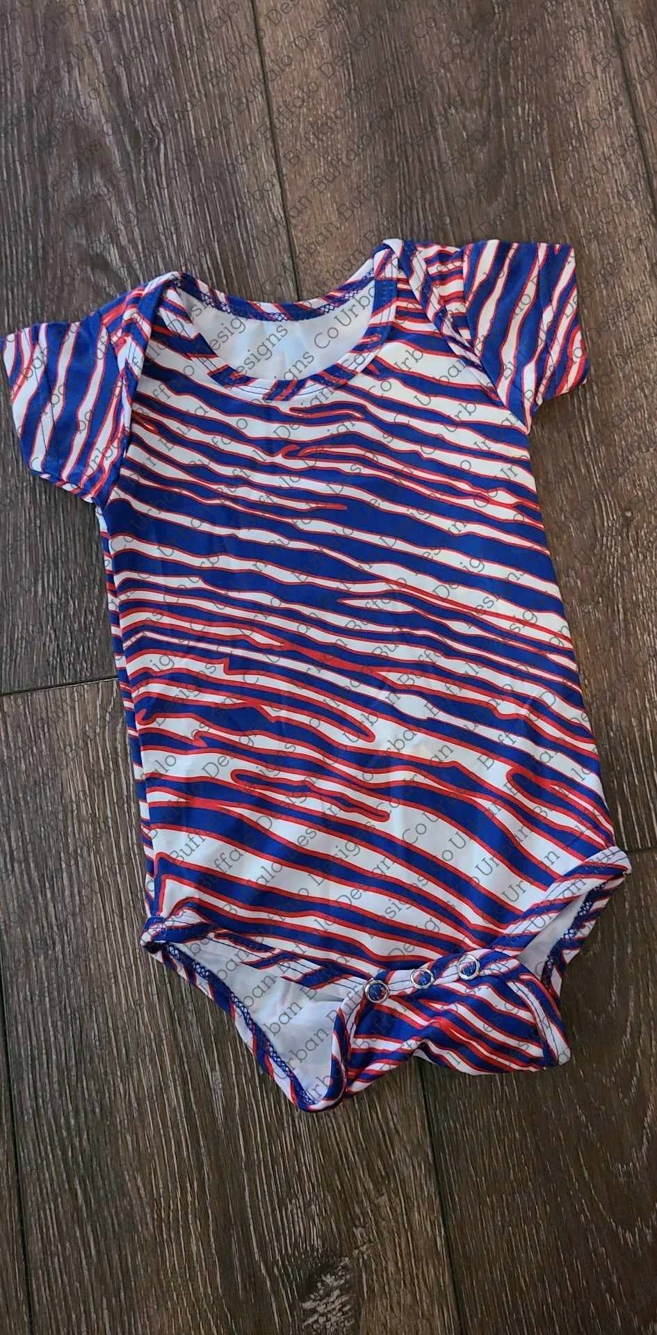 Buffalo Zuba Baby Bodysuit: 3-6m