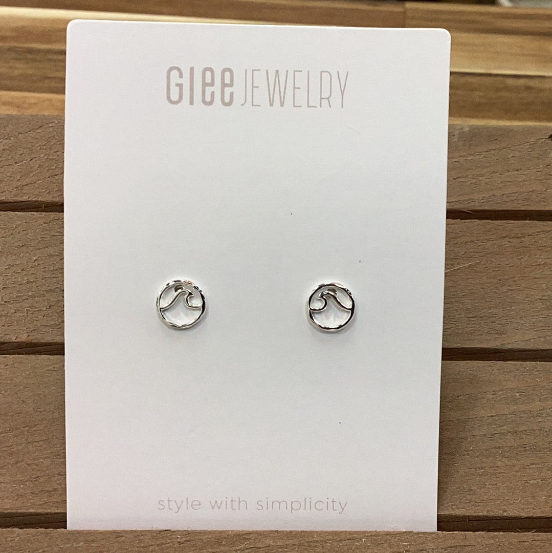 Glee shore studs silver