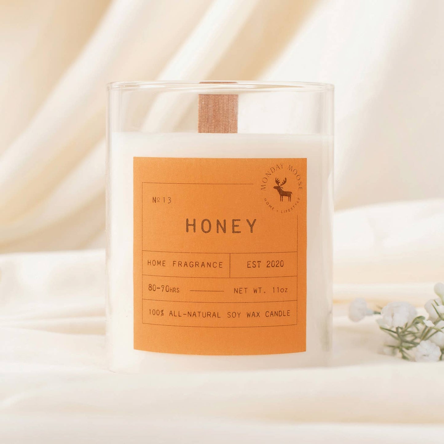 Sun Candle N. 13 (Honey, 11 oz.)