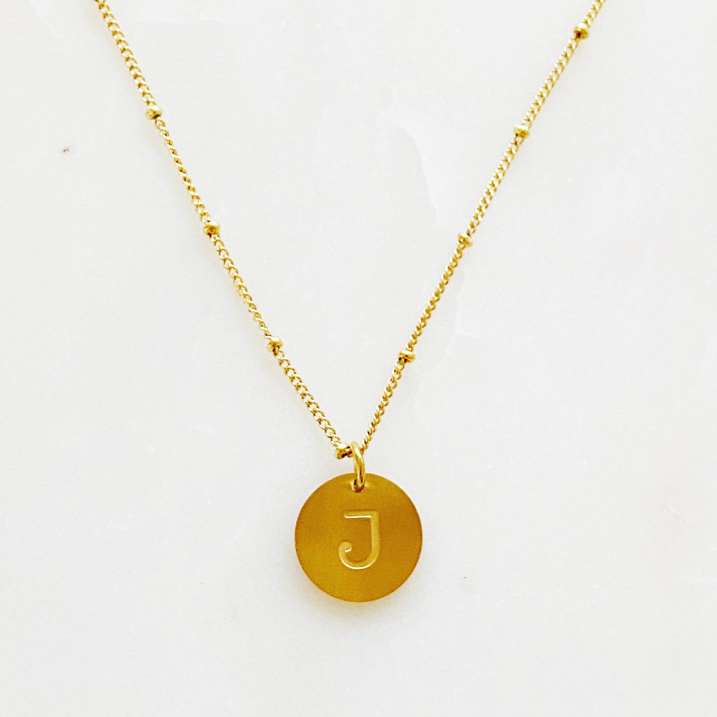 Ellison + Young: Initial Necklace: T