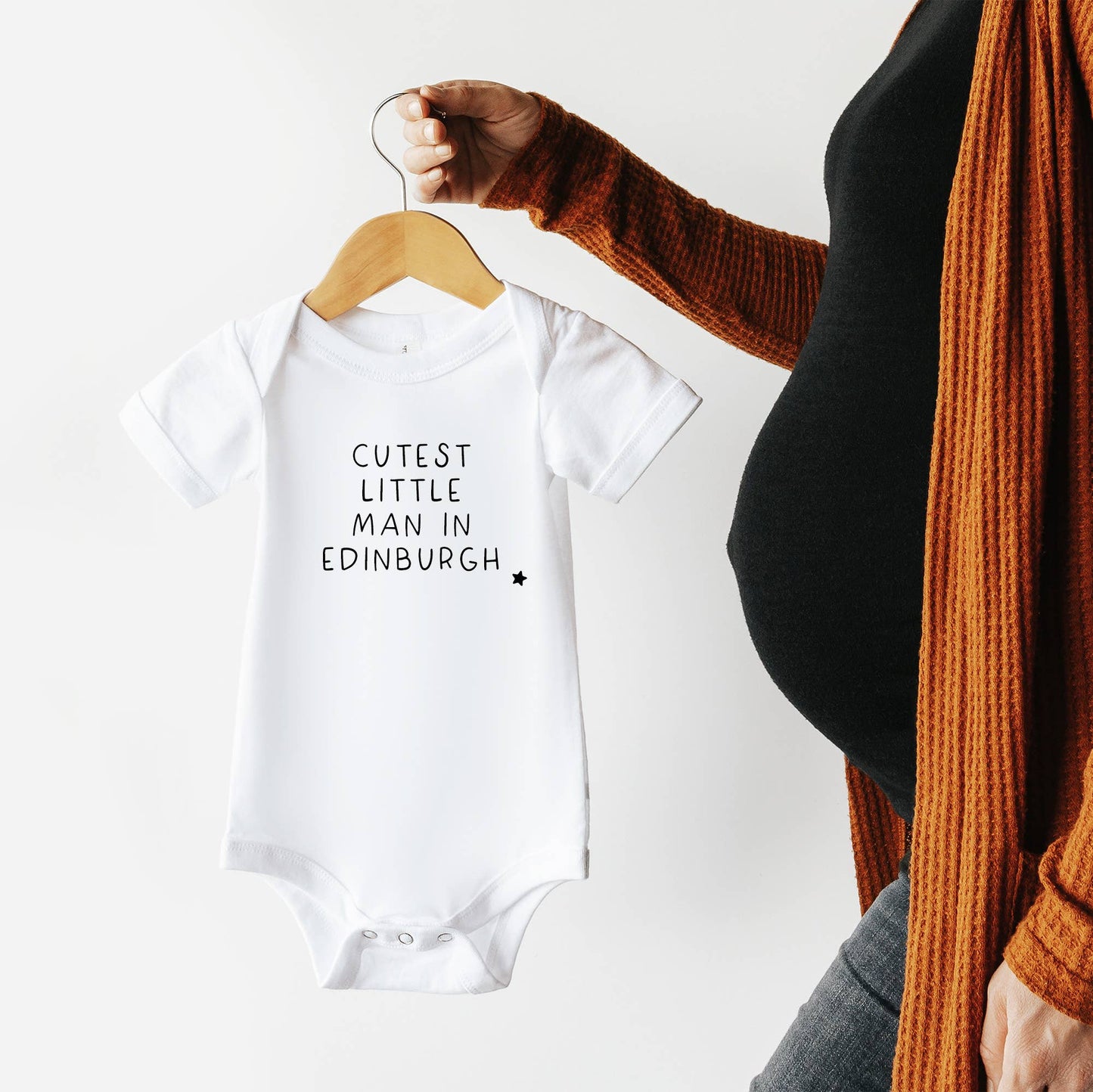 Cutest Little Man Baby Wear - Personalise Me!: Vest 6-12