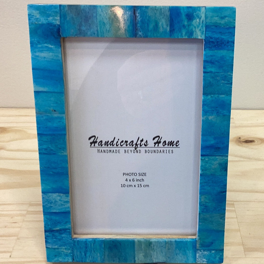4" x 6" Photo Frame Turquoise Pack of 2: Turq