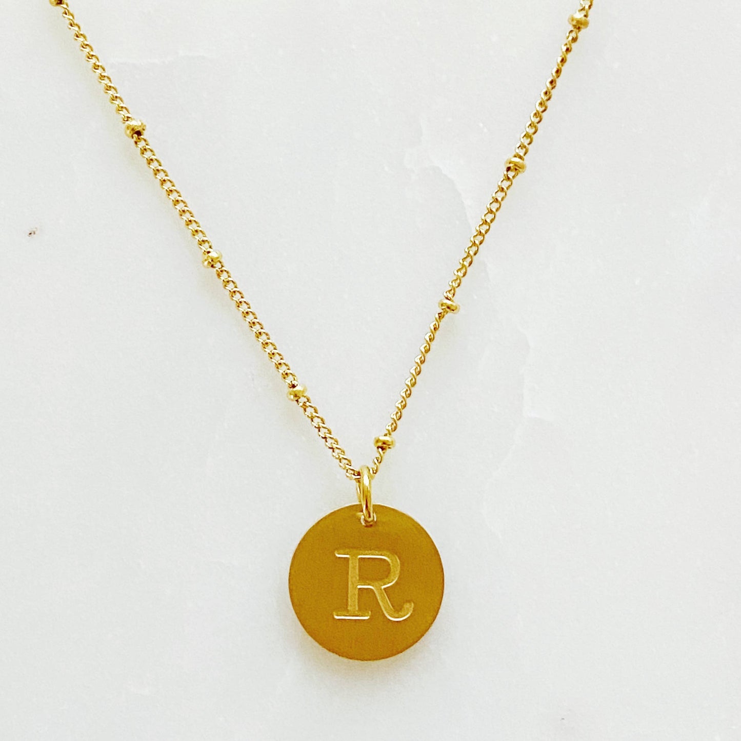 Ellison + Young: Initial Necklace: T