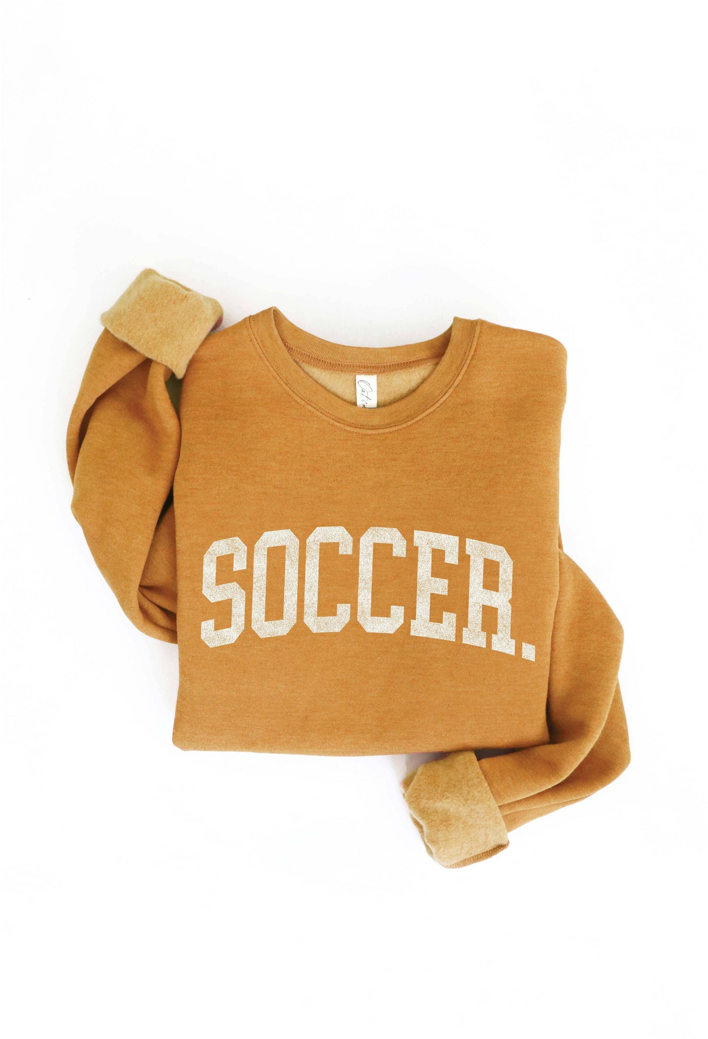SOCCER Graphic Sweatshirt: L / DARK GREY