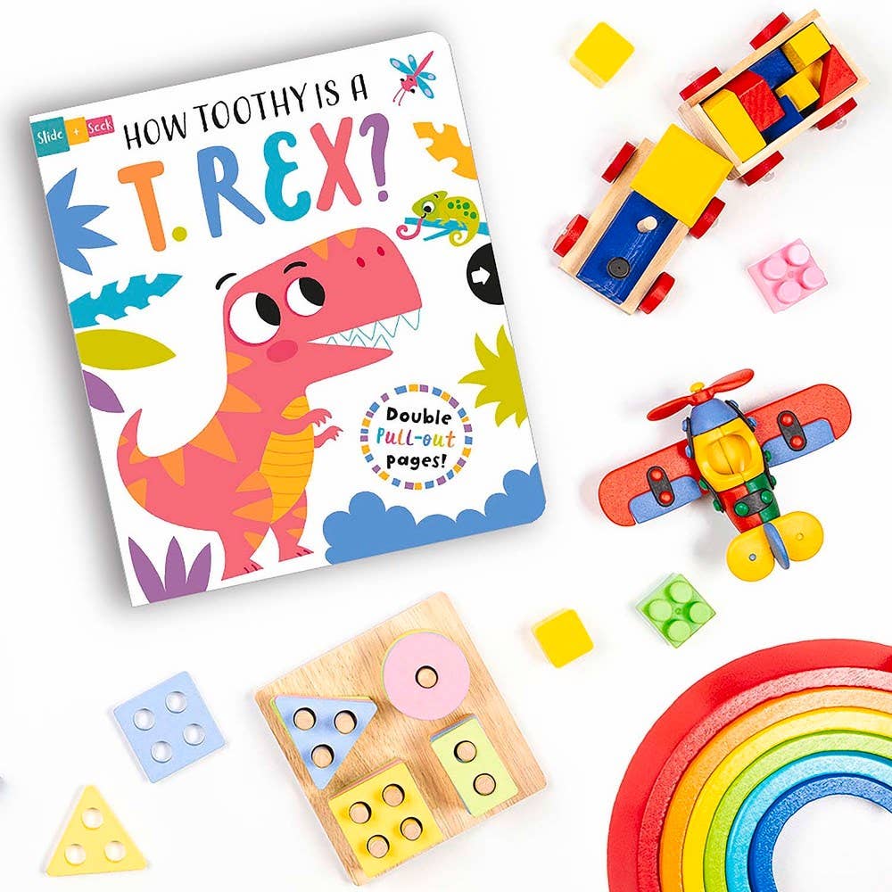 How Toothy is a T. rex?: Board Book / 10