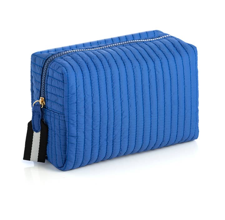 EZRA LARGE COSMETIC BAG: Lilac