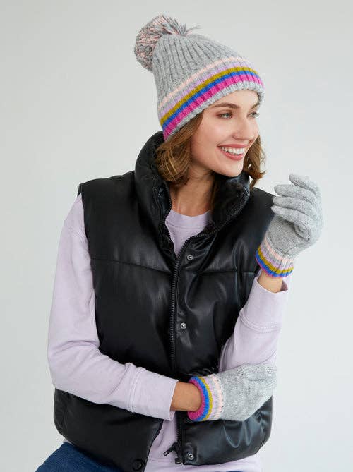 RONEN HAT: Grey