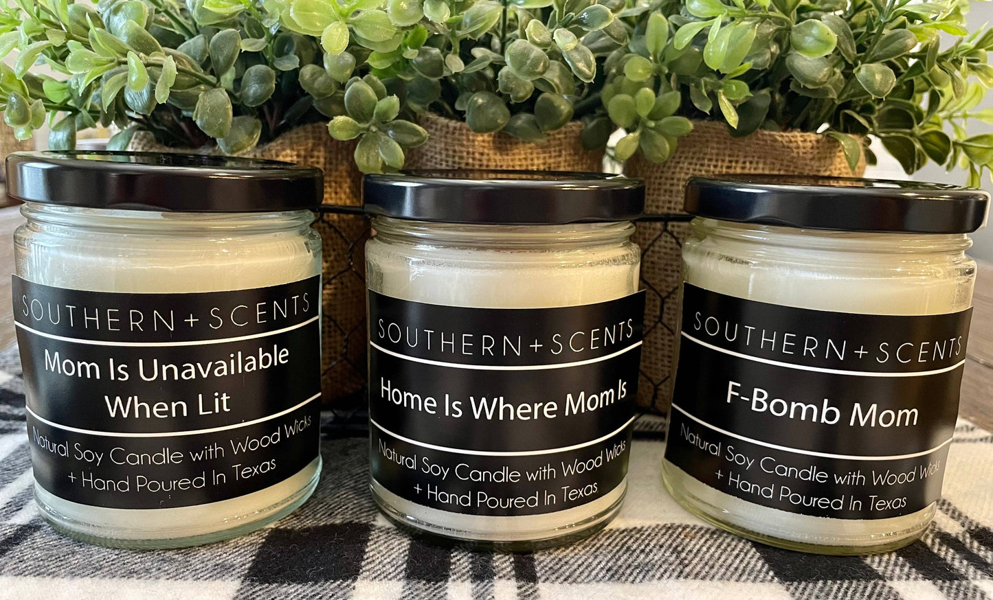 9oz Soy Based Wood Wick Candles - Mom Edition 2022: Go Ask Your Dad