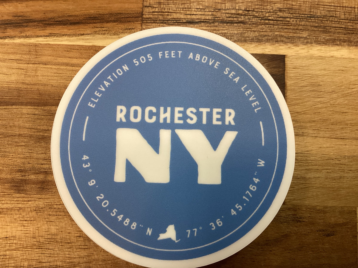 Rochester, ny sticker custom