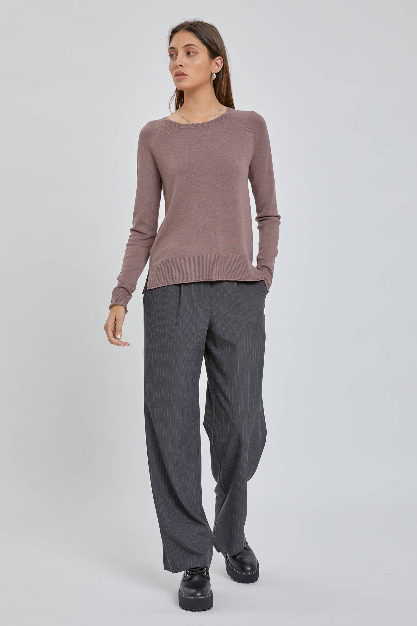 The Camille Sweater: Small / Cobalt