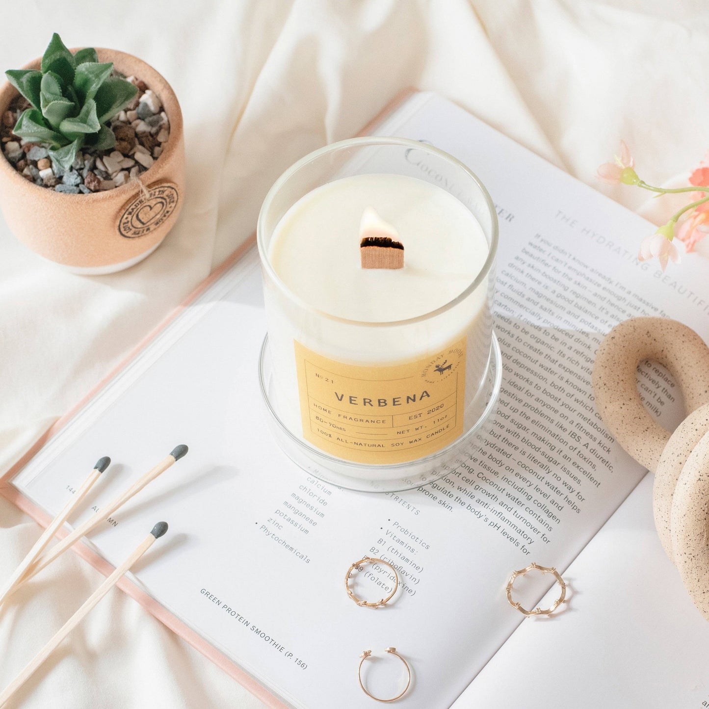 Sun Candle N. 21 (Verbena, 11 oz.)