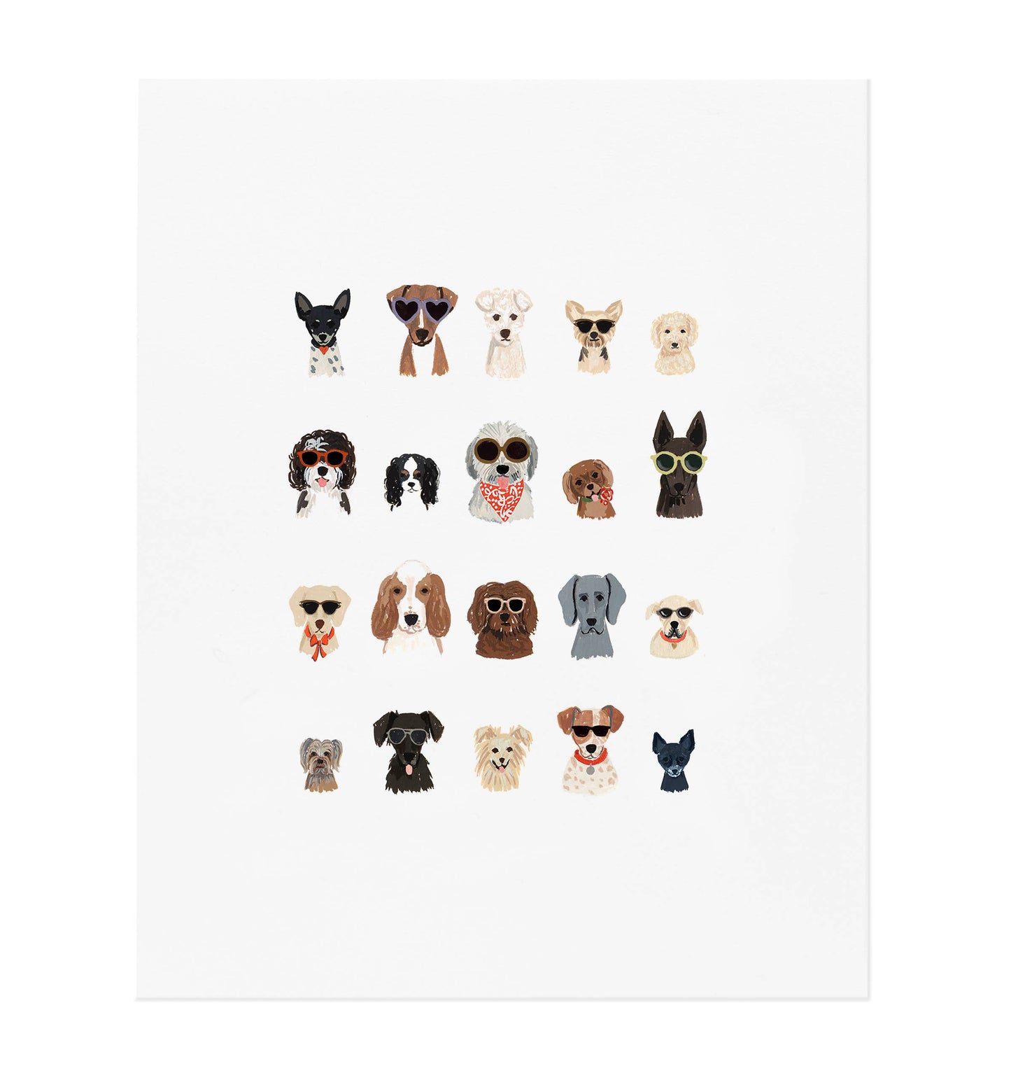 Dog Days of Summer Art Print (8x10)